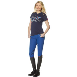 Hose Flags & Cup Cayenne Junior Elektrisch blauw / wit Hose Flags & Cup Cayenne Junior Elektrisch blauw / wit
