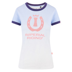 T-shirt Imperial Riding The Colored Blue Breeze Bleu