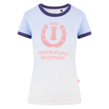 T-shirt Imperial Riding The Colored Blue Breeze Bleu