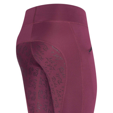 Legging d'équitation Easy Rider Dietse Winter FullGrip Kids Dark berry Legging d'équitation Easy Rider Dietse Winter FullGrip Kids Dark berry