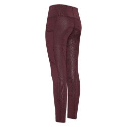Legging d'équitation Easy Rider Dietse Winter FullGrip Kids Prune Legging d'équitation Easy Rider Dietse Winter FullGrip Kids Prune