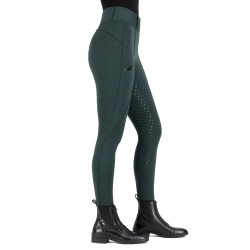 Legging d'équitation Easy Rider Don FullGrip Feuille noire