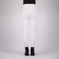 Legging d'équitation Easy Rider Maxima FullGrip Blanc