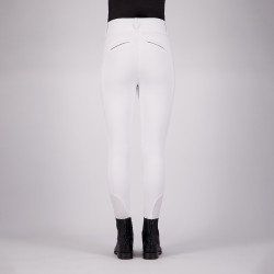Legging d'équitation Easy Rider Maxima FullGrip Blanc