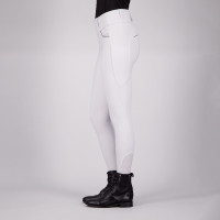 Legging d'équitation Easy Rider Maxima FullGrip Blanc