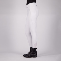 Legging d'équitation Easy Rider Maxima FullGrip Blanc