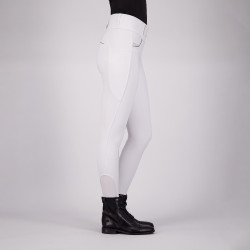 Legging d'équitation Easy Rider Maxima FullGrip Blanc