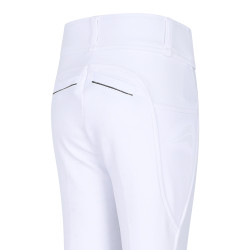 Legging d'équitation Easy Rider Maxima FullGrip Kids Blanc
