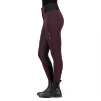 Legging d'équitation Euro-Star Athletic leanline FullGrip Rose noire Bordeaux Legging d'équitation Euro-Star Athletic leanline FullGrip Rose noire Bordeaux