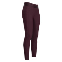 Legging d'équitation Euro-Star Impress FullGrip Rose noire