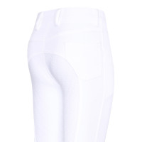 Pantalon d'équitation Euro-Star Evita FullGrip enfant Blanc