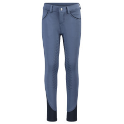 Pantalon d'équitation Easy Rider Xenia FullGrip kids Digital blue Bleu