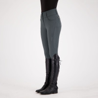 Pantalon d'équitation Euro-Star Amare FullGrip Castor sombre Gris