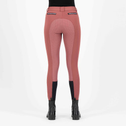 Pantalon d'équitation Euro-Star Arista Fashion dia. FullGrip Grenade Rose