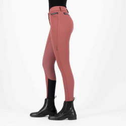Pantalon d'équitation Euro-Star Arista Fashion dia. FullGrip Grenade Rose