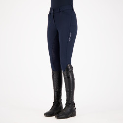 Pantalon d'équitation Euro-Star Arista Fashion dia. FullGrip Nuit Bleu marine