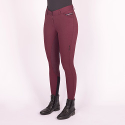 Pantalon d'équitation Euro-Star Arista Fashion Diamond FullGrip Baie noire Bordeaux Pantalon d'équitation Euro-Star Arista Fashion Diamond FullGrip Baie noire Bordeaux