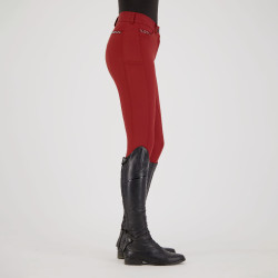 Pantalon d'équitation Euro-Star Arista Fashion Diamond FullGrip Grenade Rose