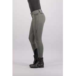 Pantalon d'équitation Euro-Star Arista Fashion Diamond KneeGrip Gris roulette