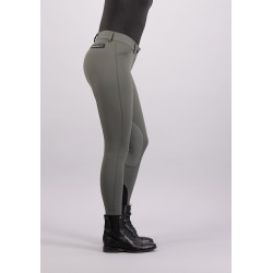Pantalon d'équitation Euro-Star Arista Fashion Diamond KneeGrip Gris roulette