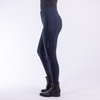 Pantalon d'équitation Euro-Star Queen thermaline FullGrip Nuit Bleu marine