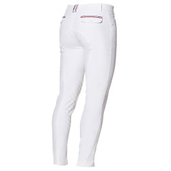 Pantalon Flags & Cup Saint Malo homme Blanc / gris
