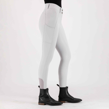 Pantalon d'équitation Imperial Riding Bliss FullGrip Cristal Pantalon d'équitation Imperial Riding Bliss FullGrip Cristal