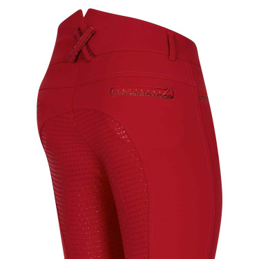 Pantalon d'équitation Imperial Riding El Capone high waist FullGrip Rouge tango Pantalon d'équitation Imperial Riding El Capone high waist FullGrip Rouge tango