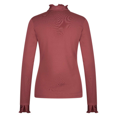 Top Imperial Riding Anna manches longues Rose foncé