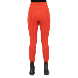 Legging d'équitation Easy Rider Aya FullGrip Rouge allure Legging d'équitation Easy Rider Aya FullGrip Rouge allure