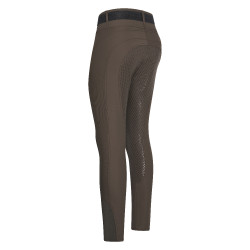 Legging d'équitation HV Polo Clarissa FullGrip Moka Marron Legging d'équitation HV Polo Clarissa FullGrip Moka Marron