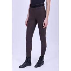 Legging d'équitation HV Polo Clarissa FullGrip Moka Marron Legging d'équitation HV Polo Clarissa FullGrip Moka Marron
