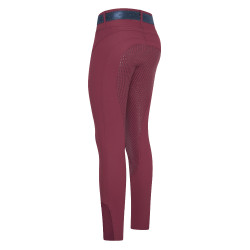 Legging d'équitation HV Polo Clarissa FullGrip Baie noire Bordeaux Legging d'équitation HV Polo Clarissa FullGrip Baie noire Bordeaux