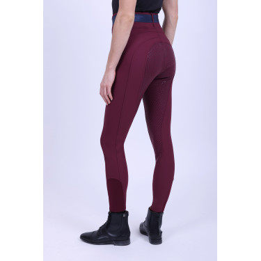 HV Polo Clarissa FullGrip rijlegging Zwarte baai Bordeaux HV Polo Clarissa FullGrip rijlegging Zwarte baai Bordeaux