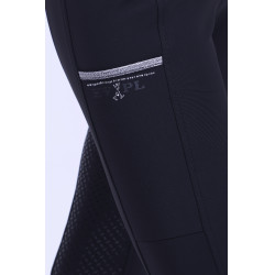 Legging d'équitation HV Polo Clarissa FullGrip Noir