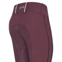 Legging d'équitation HV Polo Isabell FullGrip Baie noire Bordeaux Legging d'équitation HV Polo Isabell FullGrip Baie noire Bordeaux
