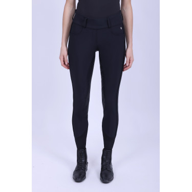 Legging d'équitation HV Polo Isabell FullGrip Noir
