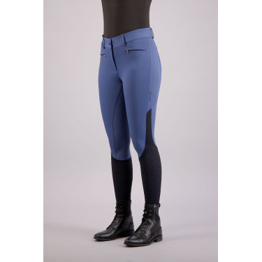 Pantalon d'équitation Euro-star Airflow Full Bleu numérique foncé