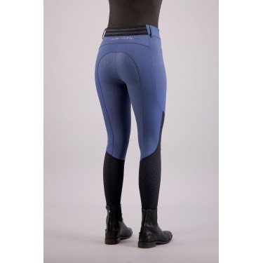 Pantalon d'équitation Euro-star Airflow Full Bleu numérique foncé