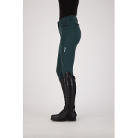 Pantalon d'équitation Euro-star Arielle Cool FullGrip Pignons verts