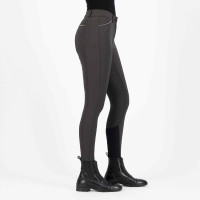 Pantalon d'équitation Euro-star Arista diamond FullGrip Plomb noir Bleu Pantalon d'équitation Euro-star Arista diamond FullGrip Plomb noir Bleu