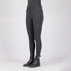 Pantalon d'équitation Euro-star Arista diamond FullGrip Noir