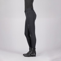 Pantalon d'équitation Euro-star Arista diamond FullGrip Noir