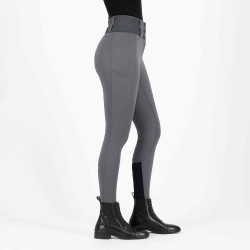 Pantalon d'équitation Euro-star Athletic lean Fullgrip Aimant Gris Pantalon d'équitation Euro-star Athletic lean Fullgrip Aimant Gris