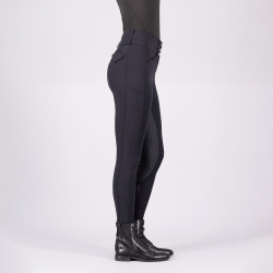 Pantalon d'équitation Euro-star Aurelia Full Grip Noir Pantalon d'équitation Euro-star Aurelia Full Grip Noir
