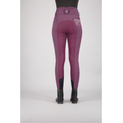 Pantalon d'équitation Euro-star Indigo Glam FullGrip Baie noire Bordeaux Pantalon d'équitation Euro-star Indigo Glam FullGrip Baie noire Bordeaux