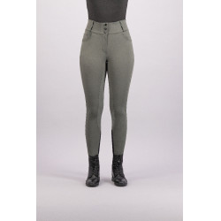 Euro-star Indigo high waist FullGrip rijbroek Grijs rolletje Euro-star Indigo high waist FullGrip rijbroek Grijs rolletje