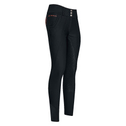 Pantalon d'équitation HV Polo Favouritas Luxury FullGrip Noir