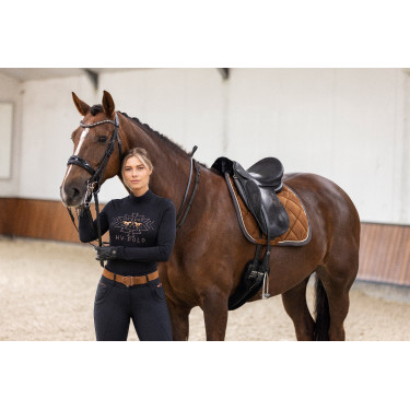 Pantalon d'équitation HV Polo Favouritas Luxury FullGrip Noir Pantalon d'équitation HV Polo Favouritas Luxury FullGrip Noir