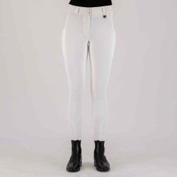 Pantalon d'équitation HV Polo Miranda FullGrip Blanc
